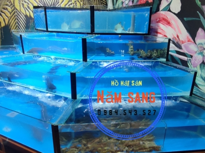 Hồ 4 tầng được thiết kế theo phong cách riêng