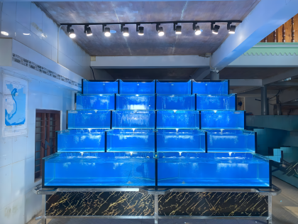 Công Trình Hồ Hải Sản 5 Tầng Phú Quý