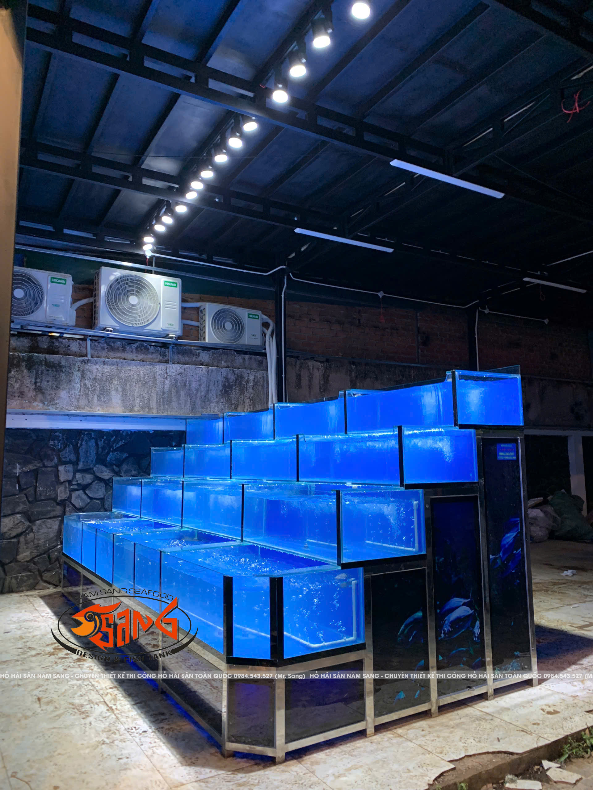 Bể hải sản nhà hàng