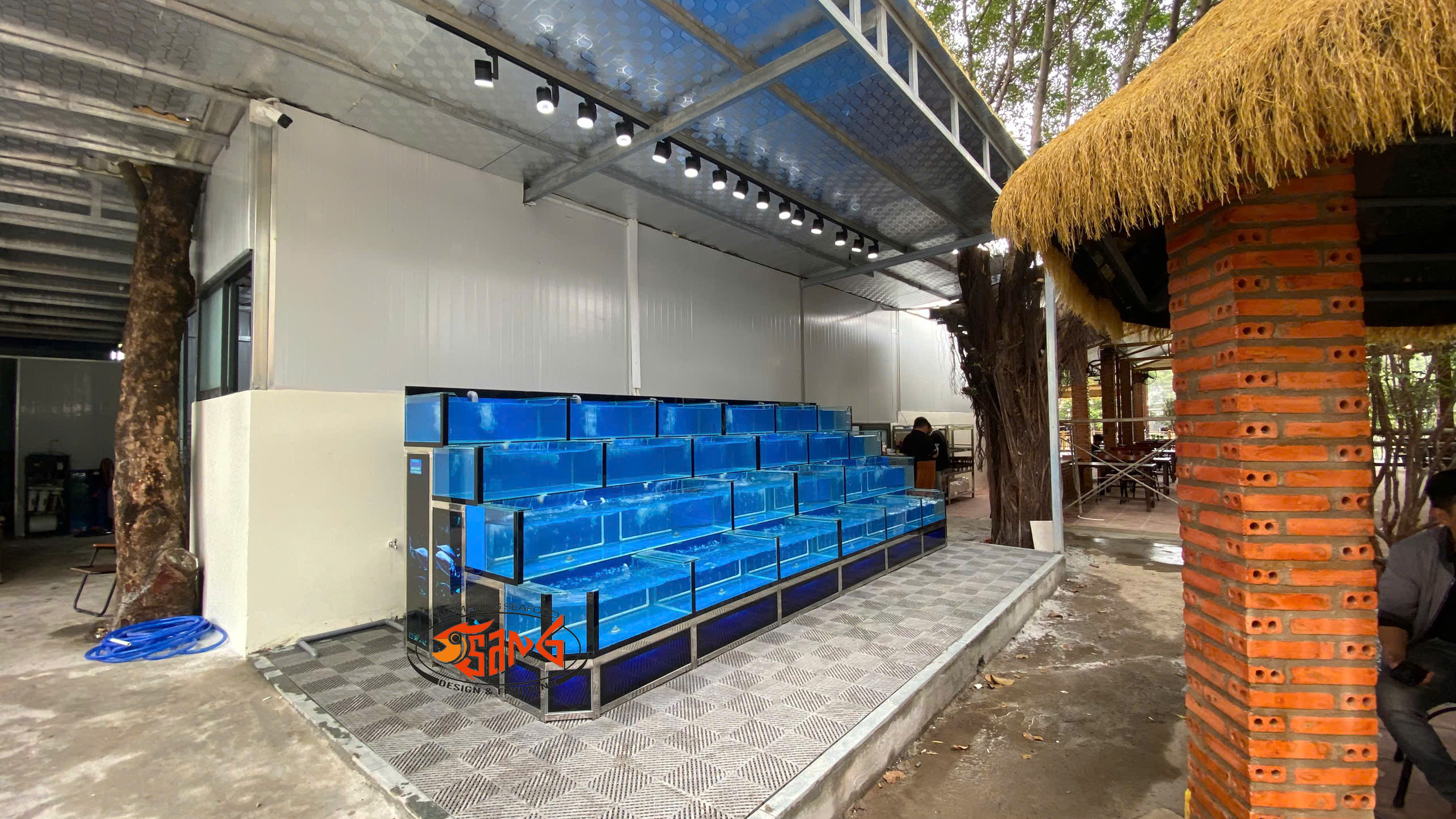 hệ thông oxy cho hồ cá