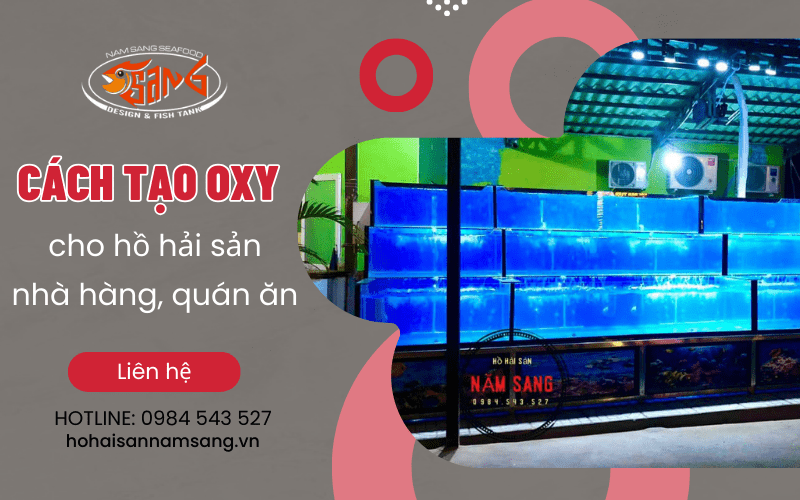 hồ hải sản nhà hàng