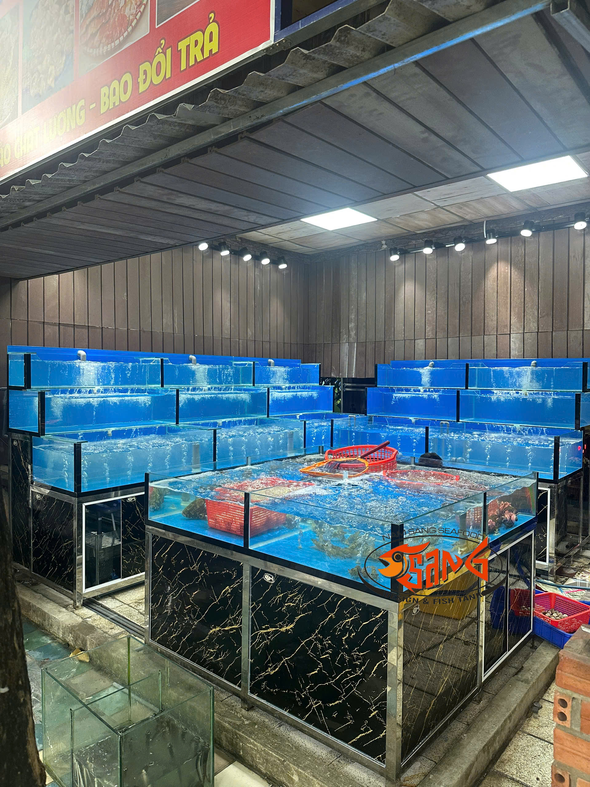 hồ hải sản quán ốc đỏ 