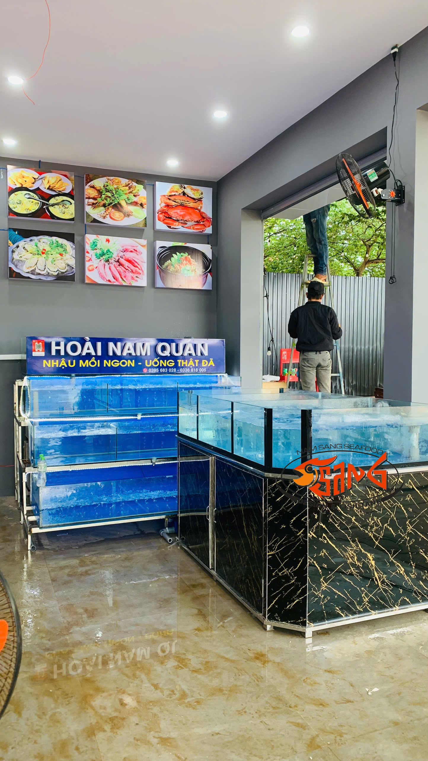 hồ hải sản năm sang