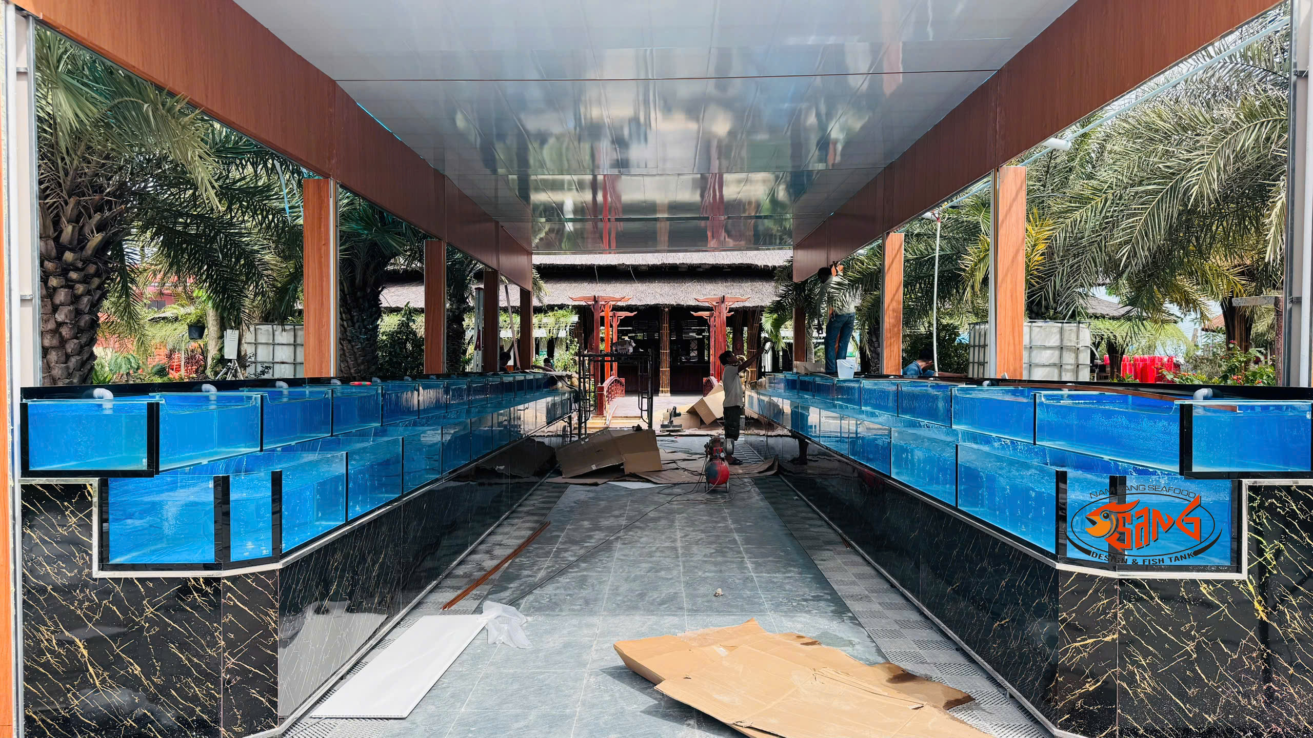 bể hải sản thanh lý giá rẻ