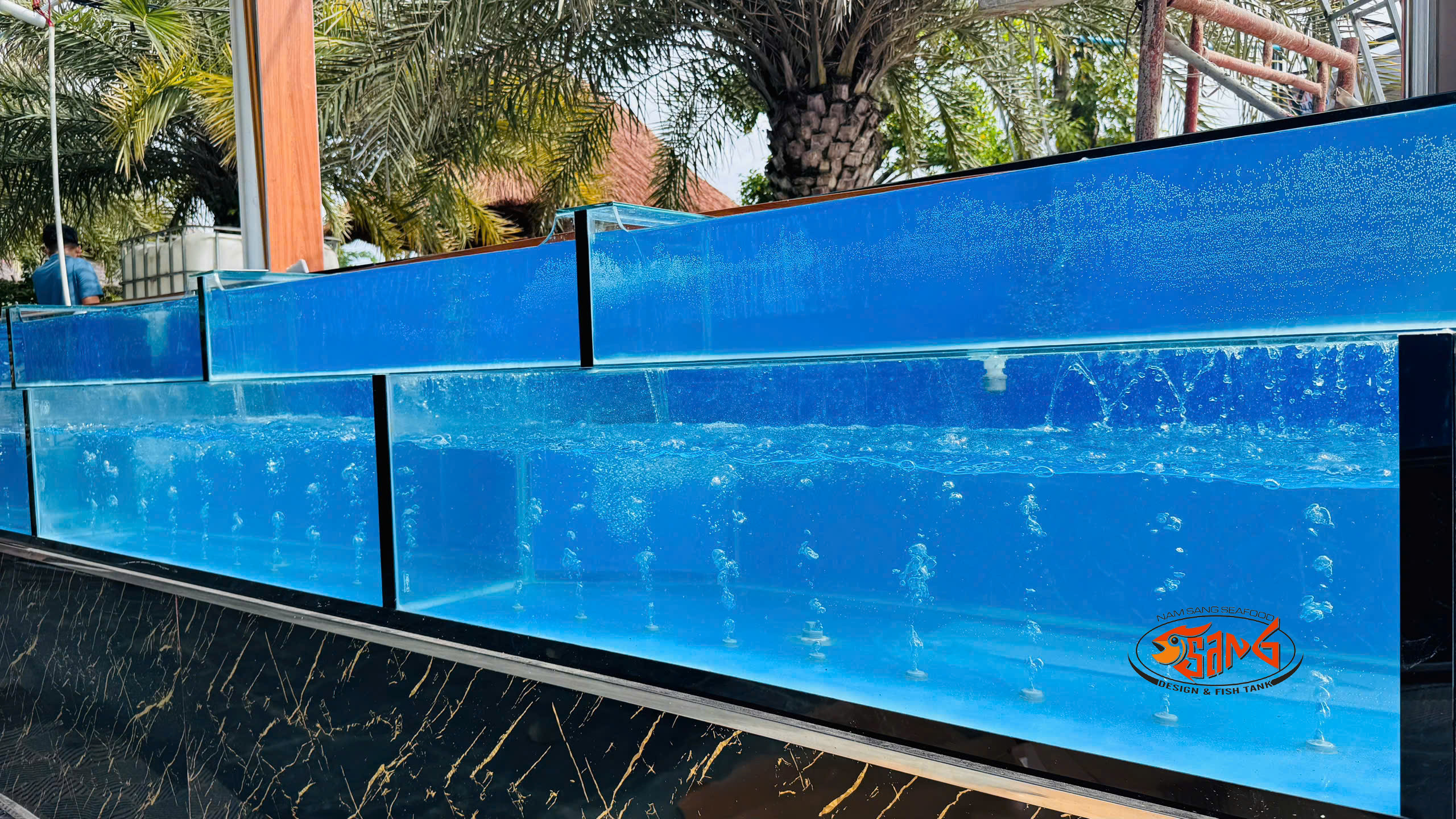 đơn vị thi công hồ hải sản toàn khu vực miền nam