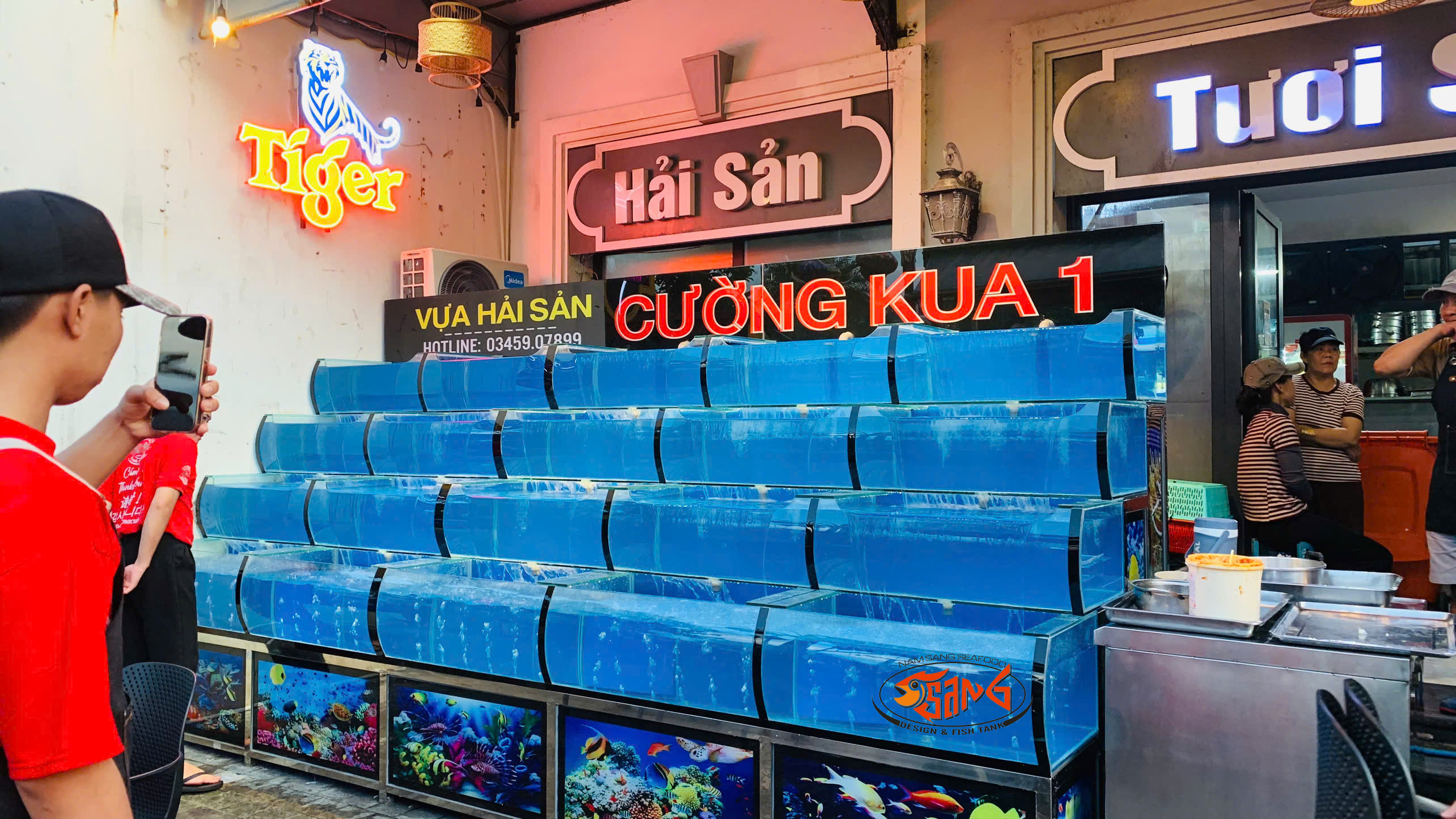 hải sản tại grand world