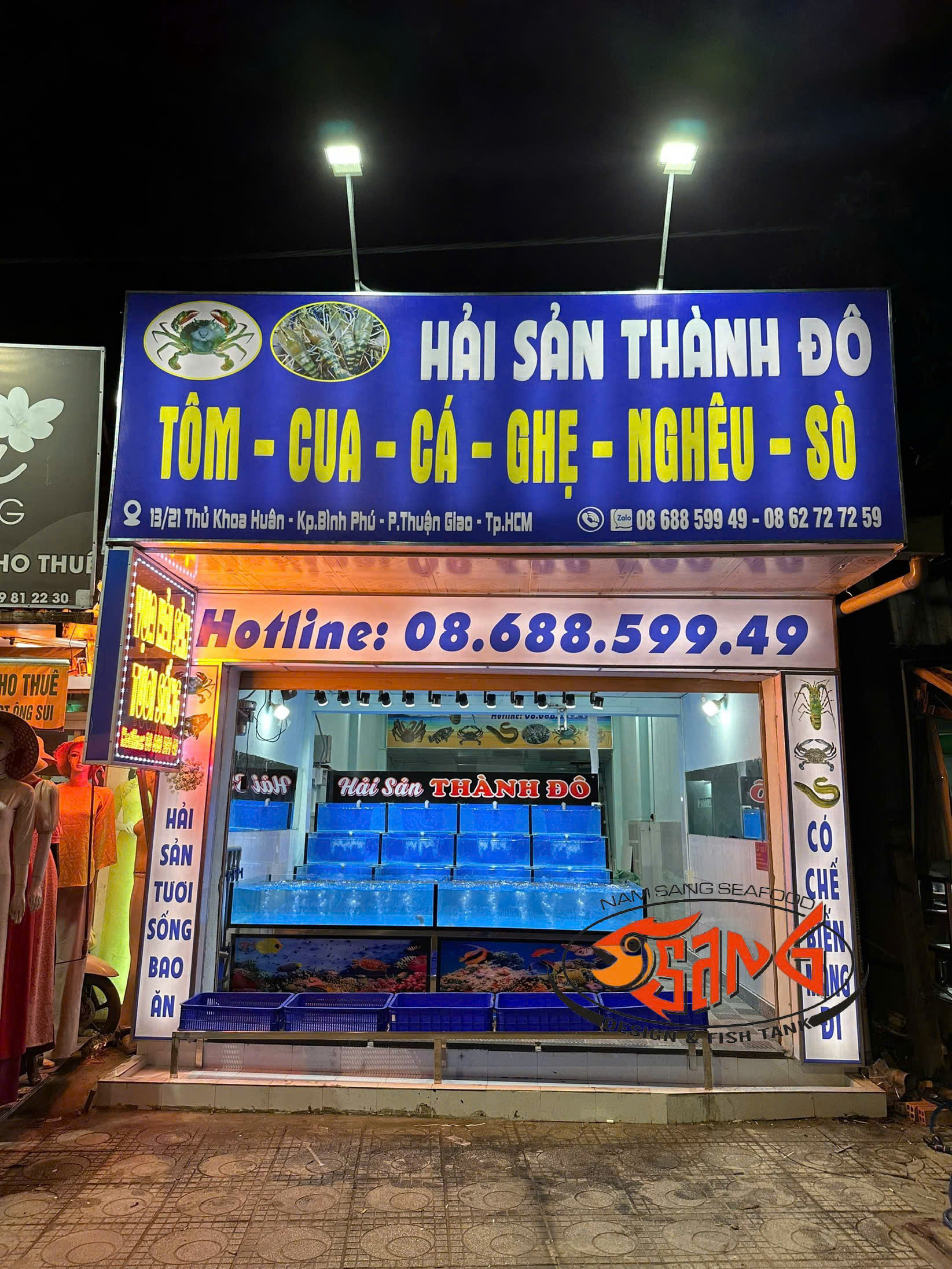 đơn vị thi công hồ hải sản tại đồng nai