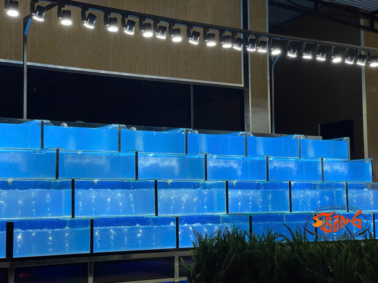 bể hải sản chống hao hụt